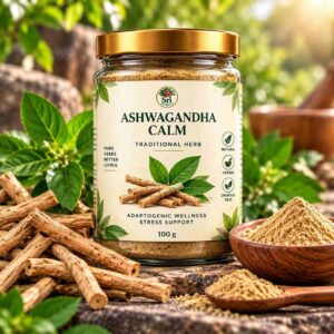 Sri Herbals Ashwagandha Calm – Traditional Herbal Powder